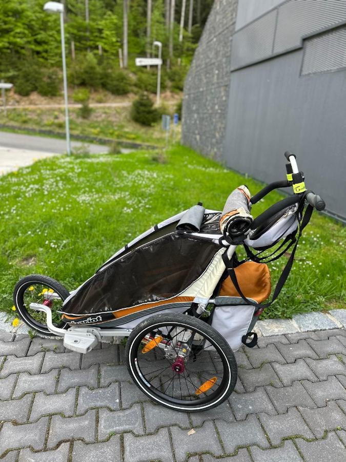 U Jelena Harrachov - Rodinny Apartman U Lesa S Garazi Экстерьер фото