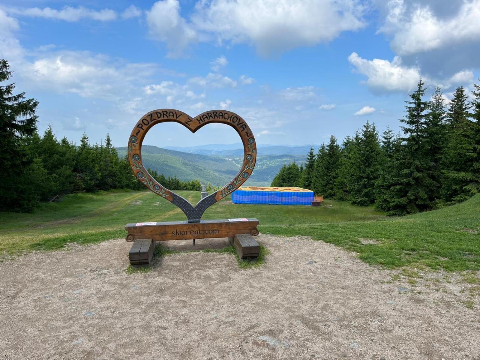 U Jelena Harrachov - Rodinny Apartman U Lesa S Garazi Экстерьер фото